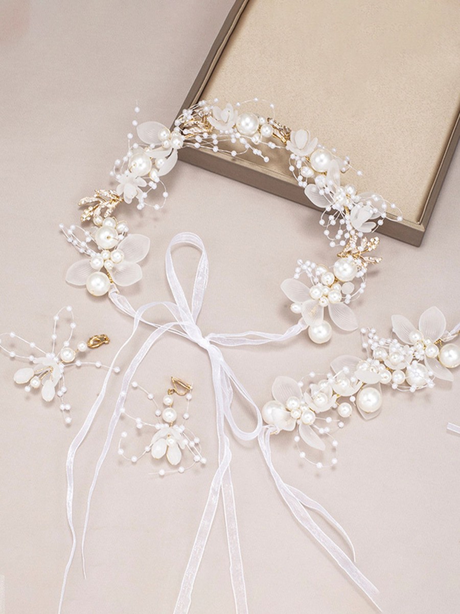 Accessories BABARONI | Ensemble De Bandeaux Papillon Pour Filles De Mariage